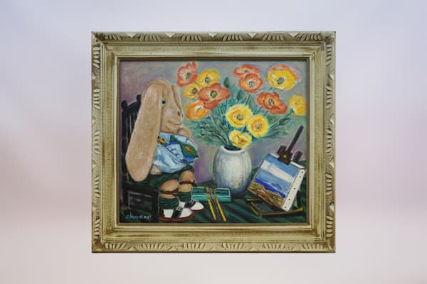絵画の展示の様子